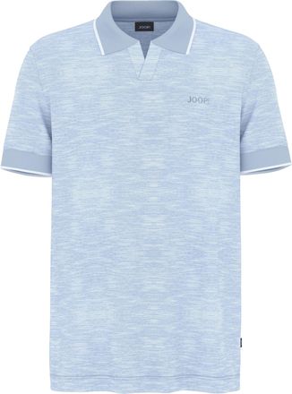 Joop Poloshirt JOOP Iwanito, Herren, Gr. XXL, lt, pastel blau, Jersey, Obermaterial: 100% Baumwolle, normal normal, B&uuml;ndchen, Shirts Poloshirt, melierte Op