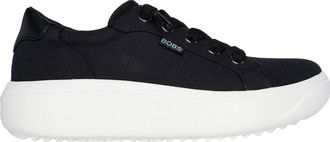 Skechers Popupsmax canvas platformschoenen voor dames (Zwart)