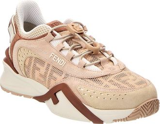 Fendi Fendi Flow Mesh & Leather Sneaker