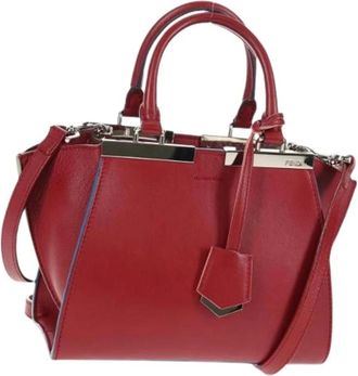 Fendi Pre-owned Handbags, female, Red, Size: ONE SIZE Pre-owned Handbag