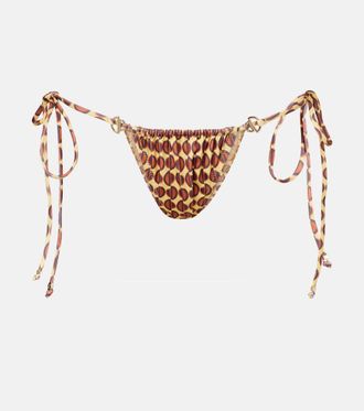 Bananhot Berry printed bikini bottoms