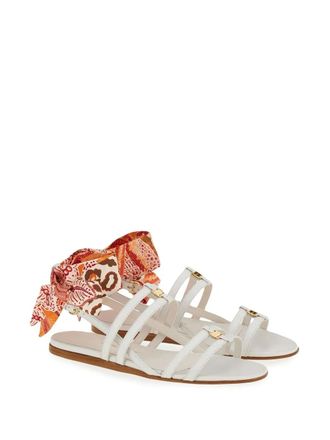 Ferragamo Vara Sandal - White