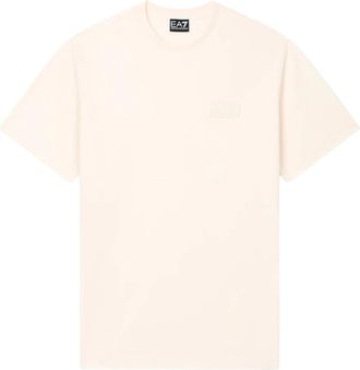 Emporio Armani T-Shirts - Heren - T-shirts - Beige - 2XL - Polyester - Tops