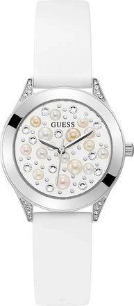 Guess Pearl Horloge - Dames - Horloges - Grijs - ONE Size - Accessoires