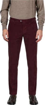 Mason's New York Chino Broek - Heren - Chinos - Rood - L - Katoen - Broeken