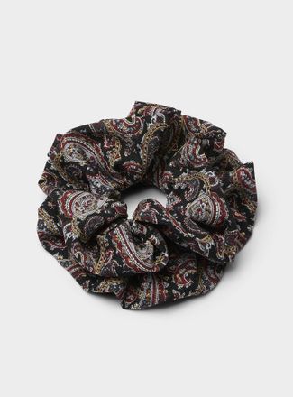 Simons Womens Paisley double scrunchie