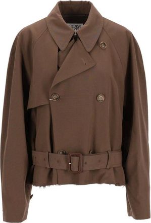 Maison Margiela Mujer, Chaquetas, Marr&oacute;n, Talla: XS