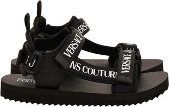 Versace Jeans Couture Sandal - Heren - Sandalen - Zwart - 40 EU - Schoenen
