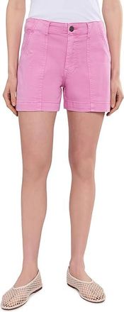 Kut from the Kloth Jane - High-Rise Shorts Womens Jumpsuit & Rompers One Piece Cupcake : 16, Cotton/Polyester/Spandex