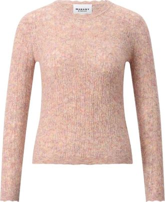 Isabel Marant Alpaca Mix Pullover Moderne Brei - Dames - Ronde hals truien - Veelkleurig - 2XS - Truien & Vesten