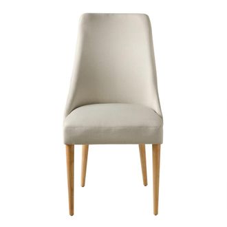 Kenay Home Silla tapizado beige 52,5 x 93,5 cm