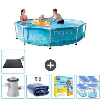 Intex Piscina Con Estructura Redonda - 305x76 Cm - 8-piezas Scb25