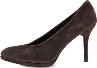 Stuart Weitzman Pumps in pelle scamosciata 95mm - Marrone
