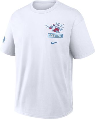 Nike Houston Texans Rivalries Collection Max90 Nike Mens NFL T-Shirt in White | 04T610A9H-KZY