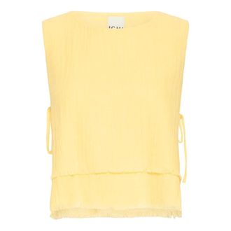 Ichi Ichi - Blouses & Hemden - Dames - Tops - Geel - Maat: XL