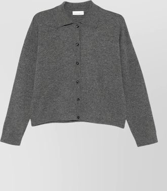 Roberto Collina merino wool polo collar cardigan