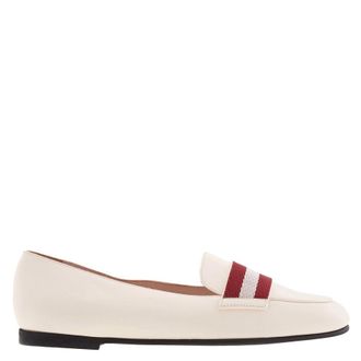Bally Mady Leather Loafers, Brand Size 35.5 ( US Size 5 )