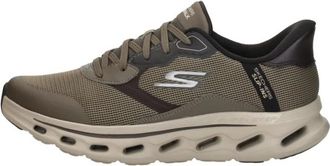 Skechers GO Walk Glide-Step 2.0 - Heren - Sneakers - Bruin - 44 EU - Schoenen