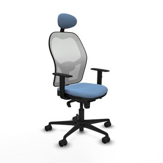 Piqueras y Crespo Silla De Oficina Con Cabecero Jorquera Piqueras Y Crespo 1d036n1 Azul Cielo