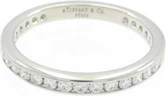 Tiffany & Co. Platinum Platinum 950 Band Ring (Pre-Owned)