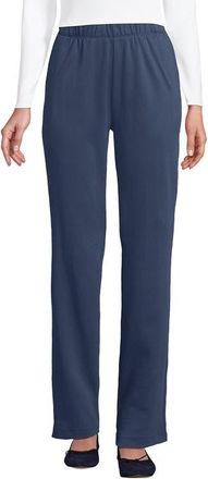 Lands End Sport Knit High Rise Pants in Nightfall Blue at Nordstrom, Size 3X