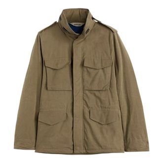 Aspesi Cot Mini Field Jacket - - Jackets - Uomo - Verde - XL