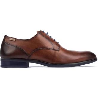Pikolinos Elegante veterschoen voor formele gelegenheden - Heren - Nette schoenen - Bruin - 41 EU - Leer - Schoenen