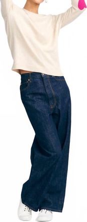 JUMPER 1234 Heart Patch Crewneck Top In Oat