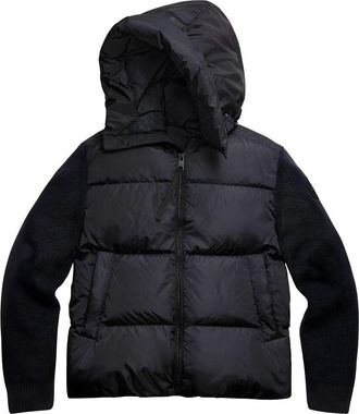 Canada Goose Hybridge Grove Wool Knit Down Hoodie