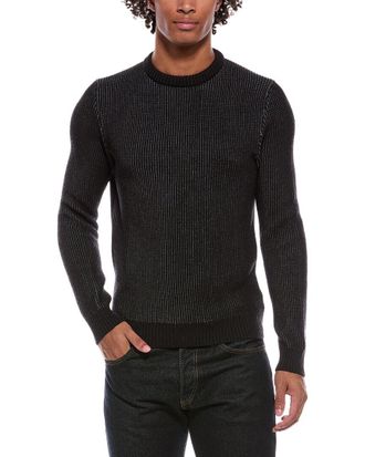 Slowear Slowear Wool-Blend Ribbed Crewneck Sweater
