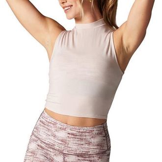 Tavi Mock Neck Tank in Soft Blush at Nordstrom, Size X-Small