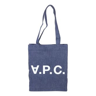 A.P.C. Tote Bags, female, Blue, Size: ONE SIZE Laure Tote Bag