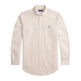 Ralph Lauren Casual Overhemd - Heren - Casual Overhemden - Beige - XL - Overhemden