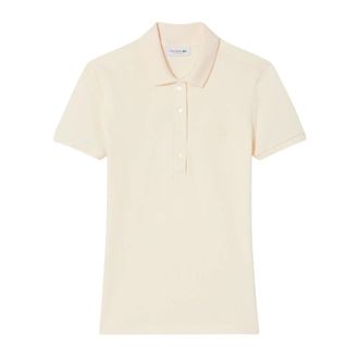 Lacoste Dames, Tops, Geel, Maat: M Katoen