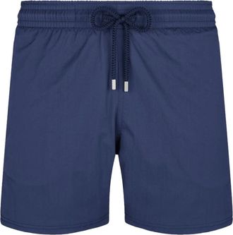 Vilebrequin Effen Stretch Zwemkleding voor Heren - Heren - Strandmode - Blauw - M - Badmode
