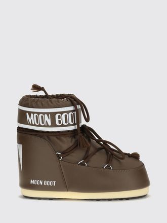 Moon Boot Stivali da neve Icon bassi in nylon con logo stampato