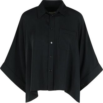 Maison Margiela Black Polyester Cape