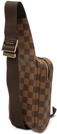 Louis Vuitton Vintage, unisex, Bruin, ONE Size, Pre-owned Geronimos Crossbody Bag
