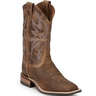 Justin Boots Womens Sterlington Western Boots In Tan/brown