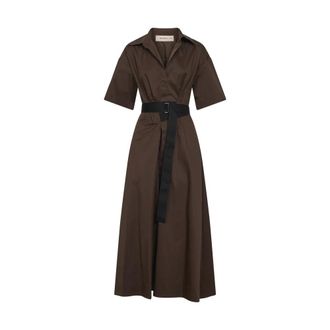 Blanca Vita Shirt Dresses, female, Brown, Size: XL Alzety Dress