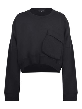 Dsquared2 Sweatshirt Made Of Cotton Blend