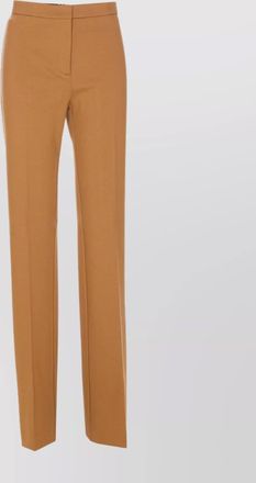 Pinko flared straight leg trousers pockets