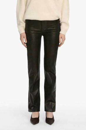 Frame Denim Le Sleek Straight Pants In Mood Ring Coated