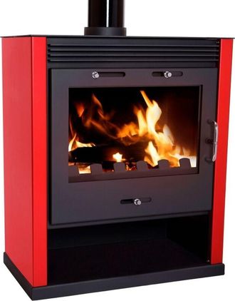 Victoria Estufa De Le&ntilde;a Rubin 13.0kw H85xl69xp44