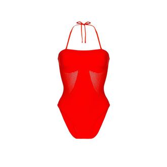 Wolford Net & Ribs Swim Bodysuit