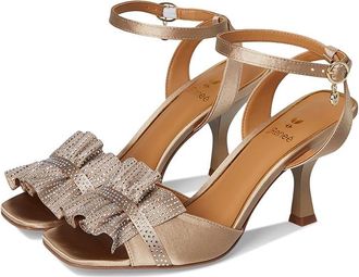 J. Reneé Almita Ankle Strap Sandal Womens Sandals Beige : 10.5 W (C), Textile