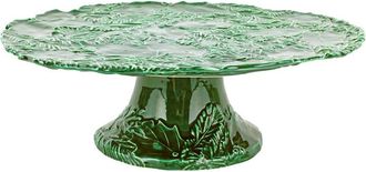 Vietri Vietri Lastra Holiday Figural Cake Stand With $19 Credit