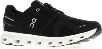 On Running Mens Cloud 6 Sneaker Black Nylon