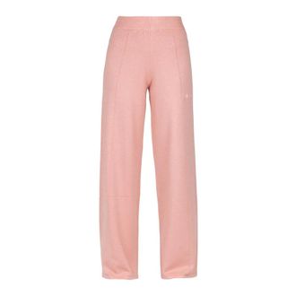 Hinnominate Hinnominate - Wide Knit Sweatpants - Dames - Broeken - Roze - Maat: M Viscose