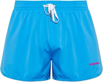 Dsquared2 Swim Shorts - Heren - Strandmode - Blauw - XS - Leer - Badmode